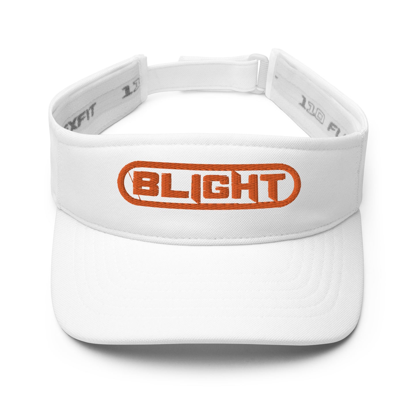 Orange Blight Embroidered Visor