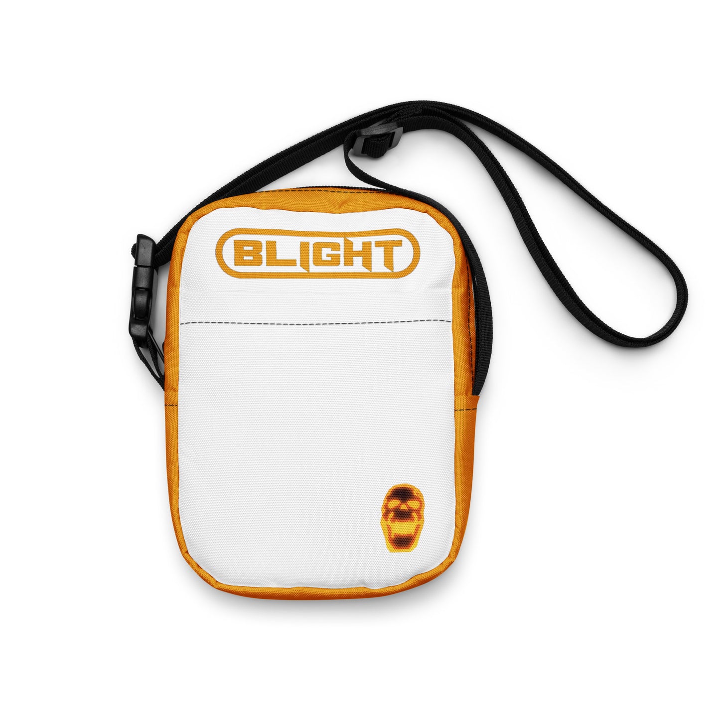Orange Blight Crossbody Bag