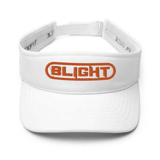 Orange Blight Embroidered Visor